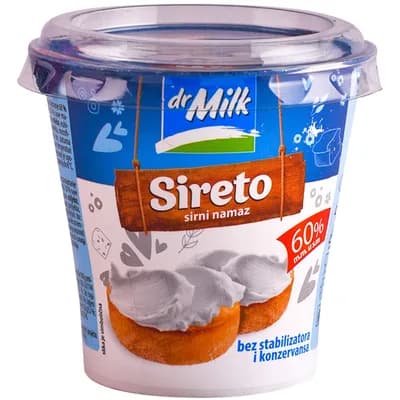 Mlekara UB Sirni Namaz Sireto Natur.60%mm Dr Milk 150 g
