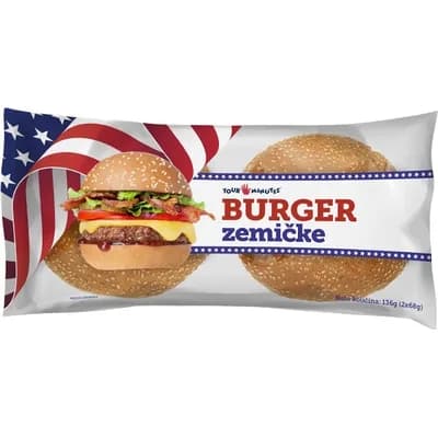 Pecivo Don Don Zemicke Burger 2x105 210 g