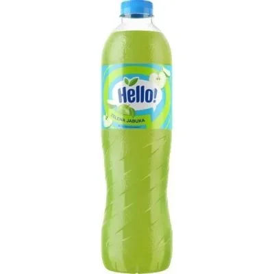 Sok Hello Zelena Jabuka Pvc Fruvita 1,5 L
