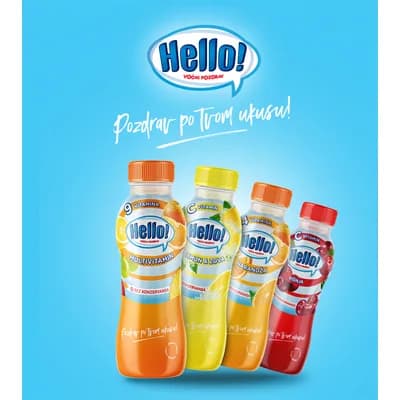 Sok Hello Multivitamin Fruvita 500 ml