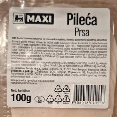 Trlic Pileca Prsa 300 g