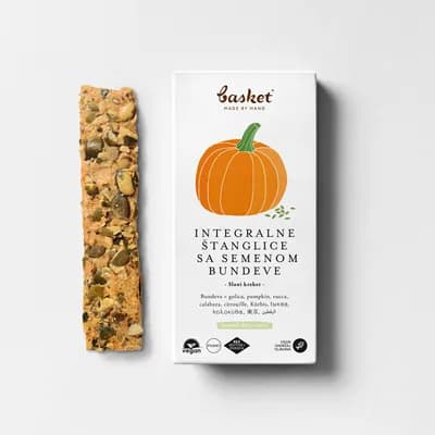 Integralne Stanglice Bundeva Basket 100 g