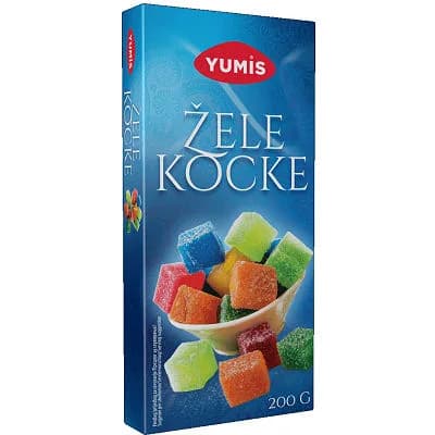 Bombon Zele Yumis Kocka 200 g