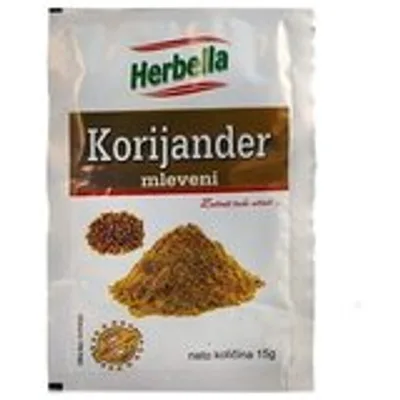 Korijander Mleveni Herbella 15 g