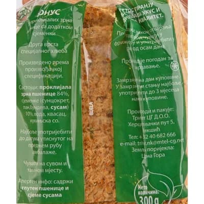 Trivit Hleb Tonus Obogaceni 300 g