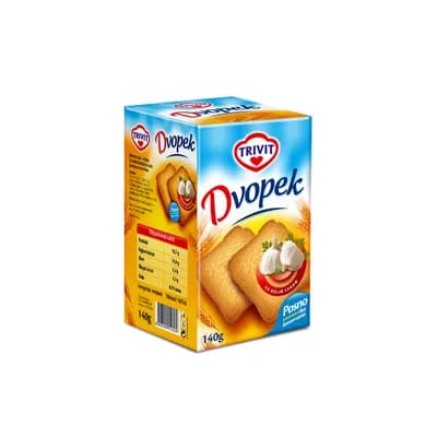 Trivit Dvopek Sa Belim Lukom 140 g