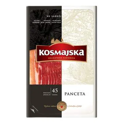 Kosmajska Panceta Slajs Delikos 100 g