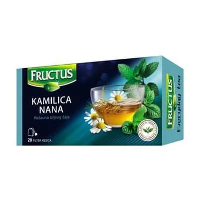 Caj Kamilica Nana Fructus 20 g