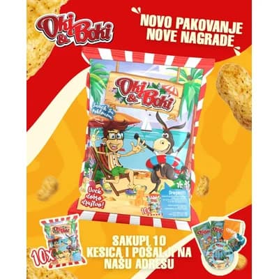 Smoki Oki & Boki Snack Sa Poklonom