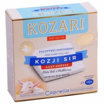 Sir Kozji Beli 45% Delux Kozar 200 g