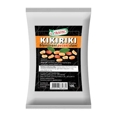Kikiriki Slani Peceni Blansirani Libero 400 g