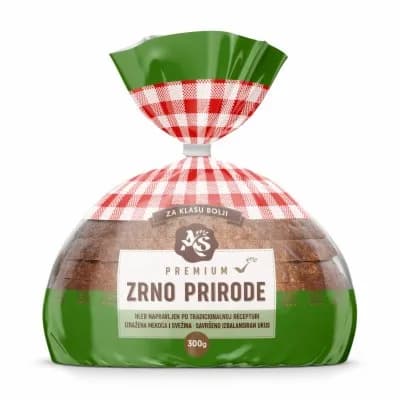 Hleb Zrno Prirode Rezani As Braca Stankovic 300 g
