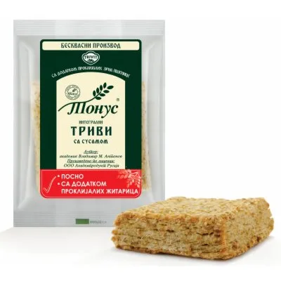 Trivit Tonus Beskvasna Pogacica Sa Susamom 100 g