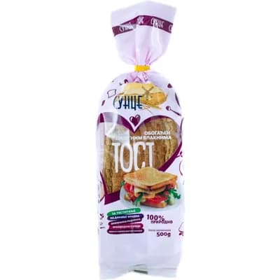 Sunce Tost Hleb Beli 500 g