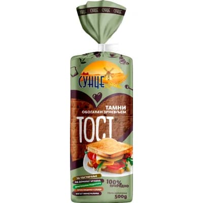 Sunce Tost Hleb Psenicno Razani 500 g