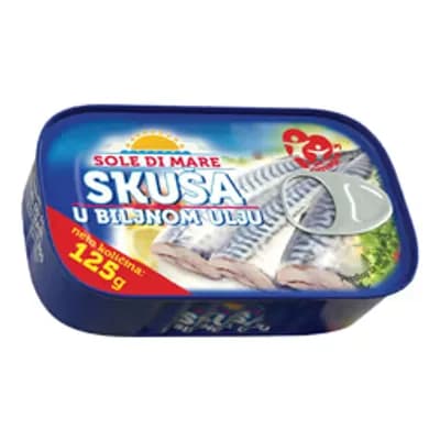 Skusa Fileti U B.Ulju Sole Di Mare 125 g