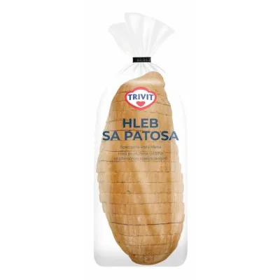 Trivit Hleb Beli Sa Patosa Pak.Secen Trivit500g 500 g