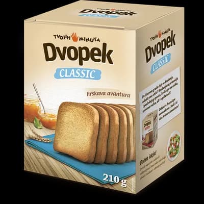 Dvopek Beli Dondon 210 g