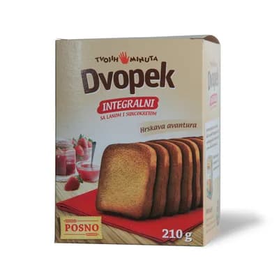 Dvopek Integralni Dondon 210 g