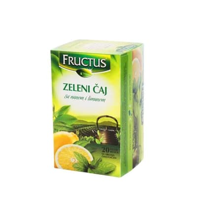Caj Zeleni Nana I Limun 20/ Fructus