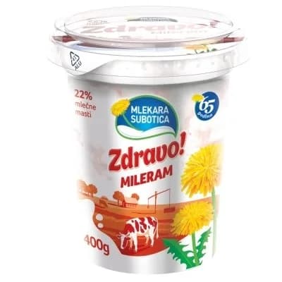 Mlekara UB Mileram 22%mm Casa Dr Milk 400 g