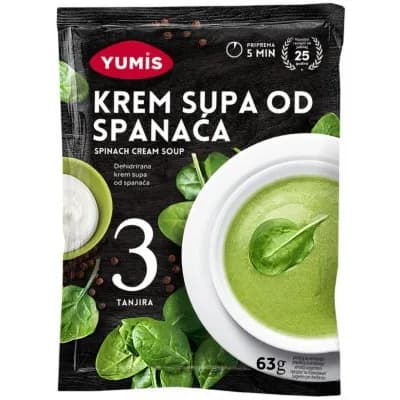 Krem Supa Od Spanaca Yumis 63 g
