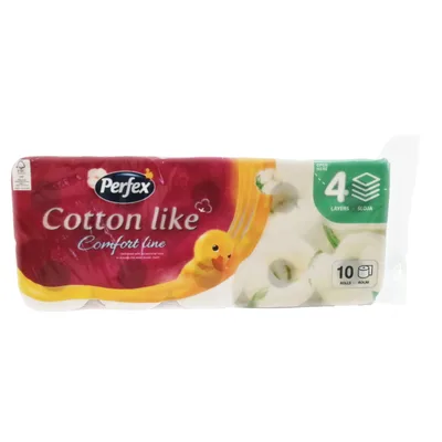 Wc Pap.Perfex Cotton Like 4sl. Comfort Line