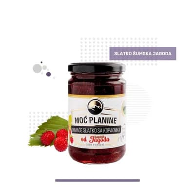 Domace Slatko Sumska Jagoda Moc Planine 380 g