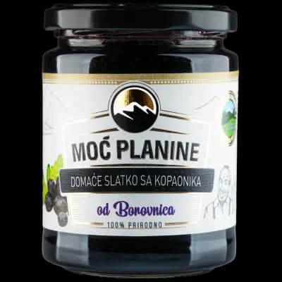 Domace Slatko Sumska Borovnica Moc Planine 380 g