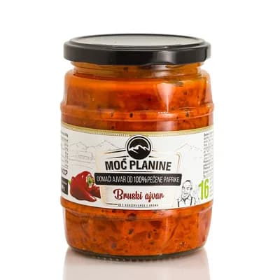 Domaci Ajvar Blagi Moc Planine 580 g