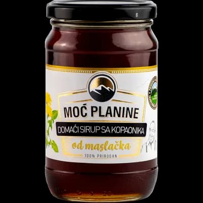 Domaci Sirup Od Cveta Maslacka Moc Planine 450 g