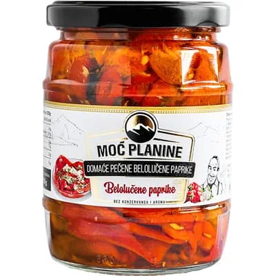 Domace Belolucane Paprike Moc Planine 550 g