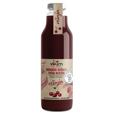 Volim Sok Voćni Org Višnja 750 ml