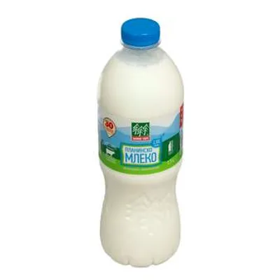Mleko Planinsko Punomasno 2.8% Zapis Tare 1,5 L