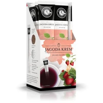 Čaj Stick Jagoda Krem Schargo