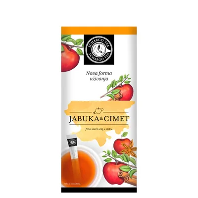 Čaj Stick Jabuka&cimet Schargo