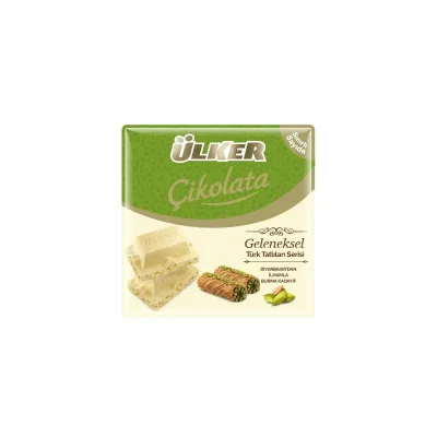 Cokolada Bela Punjena Pistaci I Kadaif Ulker 60 g