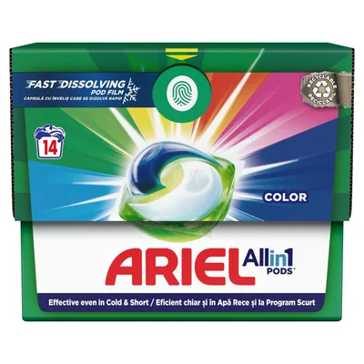 Ariel Color Pods Kapsule 14w