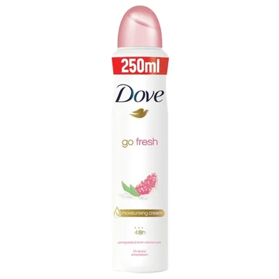 Dove Deo Sprey W.Go Fresh Pomegrante&lemon 250 ml
