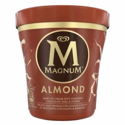 Delistirano Sladoled Almond Magnum White Pinta 440 ml