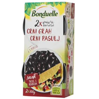 Pasulj Crni Bonduelle 200 g