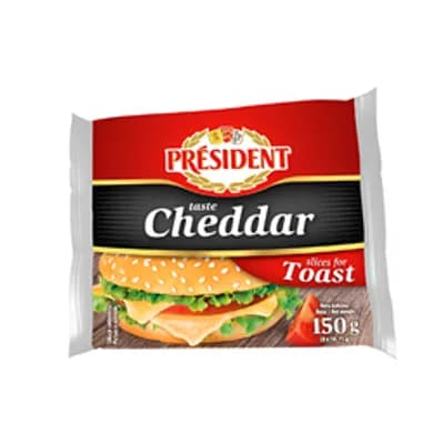 sir president cheddar listici 150 g somboled