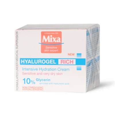 Mixa Hyalurogel Rich Krema 50 ml