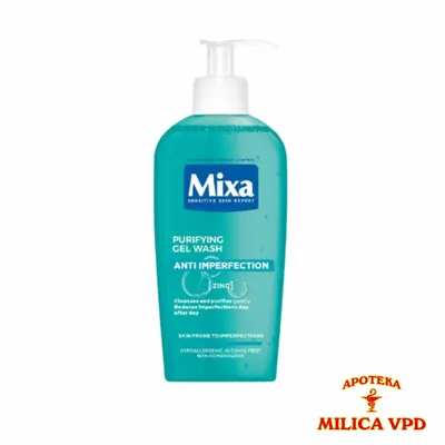 Gel Za Pranje Lica Mixa 200 ml