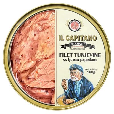 Tunjevina Filet Sa Ljutom Paprikom Il Capitano 160 g