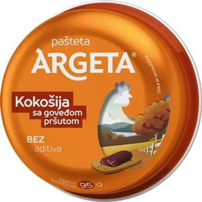 pasteta argeta sa govedjom prsutom 95g atlantic