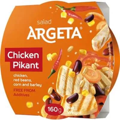 SALATA CHICKEN PIKANT ARGETA 160GR