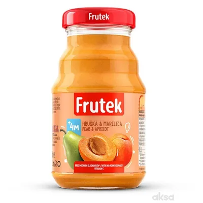 Nectar Sok Kajsija Frutek 4m 125 ml
