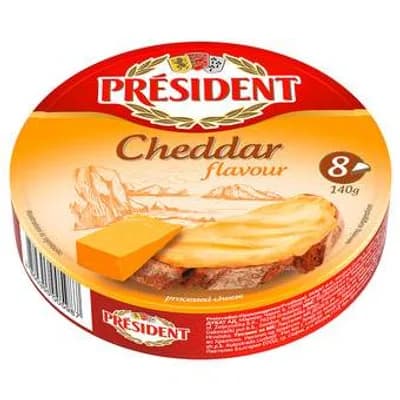 SIR TOPLJENI CHEDDAR 140G PRESIDENT