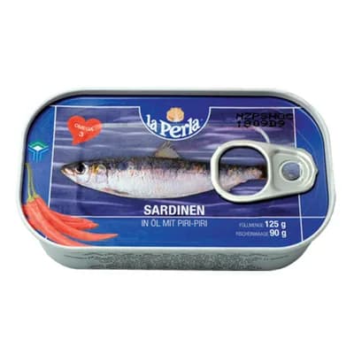 Perla Sardina La Sa Povrcem Ducla Trading Do 125 g